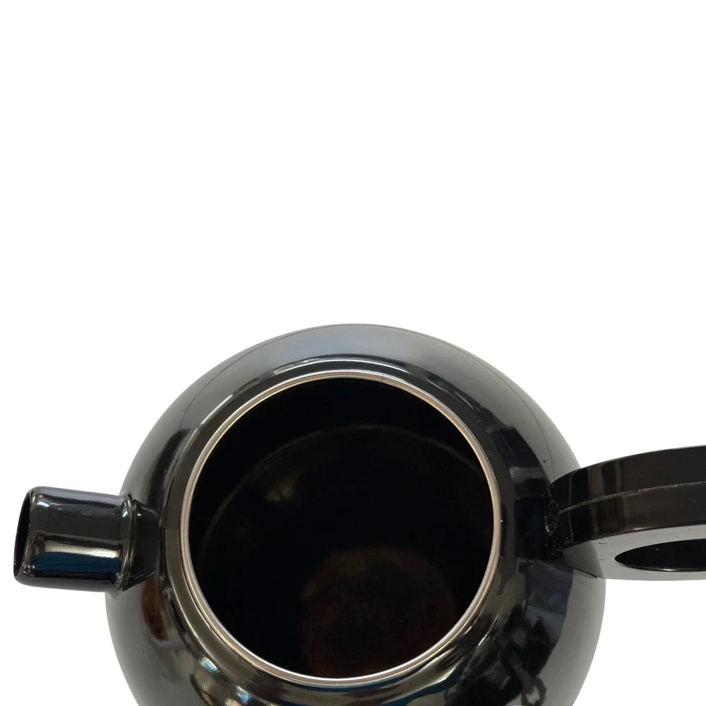 Vintage‎ Mickey Mouse Teapot Black Ceramic Disney Collectible Kitchen Decor